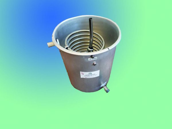 کندانسور سطلی آب خنک استیل