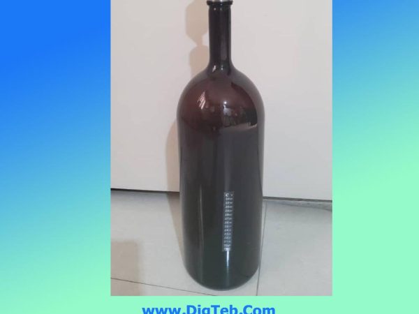 بطری شیشه ای 8 لیتری طرح رم