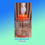 قرابه شیشه ای 10لیتری با قفل هوا پک 4تایی - Image 2