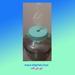 قرابه شیشه ای 12لیتری با قفل هوا بسته 4تایی - Image 2