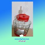 قرابه شیشه ای 10لیتری با قفل هوا پک 4تایی - Image 6
