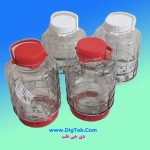 قرابه شیشه ای 10لیتری ساده پک 4تایی - Image 2