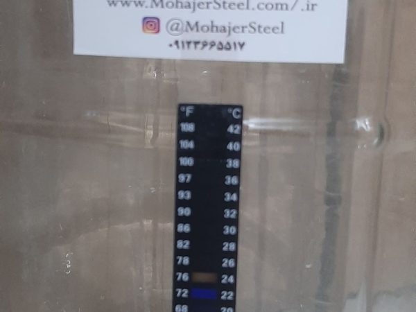 دماسنج برگه ای چسبان